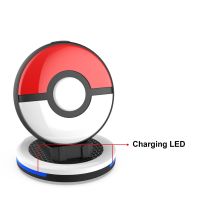 Type-C Charger For Poke Mon GO Plus + Charging Display Light Charger Adapter Charging Base With Charging Cable For Pokemon GO