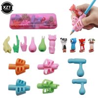 16pcs Pencil holder Grip Children Cute Pen Handle Rod HandWriting Aid Guide Hold Pen Posture Correction for kids gift stationery