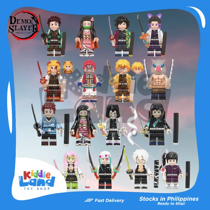 Demon Slayer blocks Manga lego Anime Kamado Tanjirou Kamado Nezuko