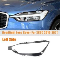 Car Front Left Transparent Lampshade Headlight Cover Lamp Shade Headlight Shell Cover Lens for Volvo XC60 2018 2019 2020