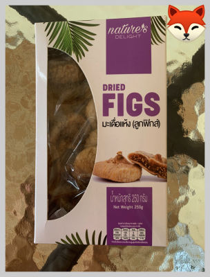 {Natures Delight}  Dried Figs  Size 250 g.