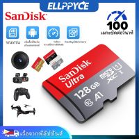 For Sandisk Ultra Micro SD Card Class 10 100MB/S ความจุ 16GB 32GB 64GB 128GB 256GB เมมโมรี่การ์ด การ์ดหน่วยความจำ ไอโครเอสดีการ์ด Ellppyce