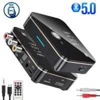 Bluetooth-Compatible 5.0 Audio Receiver Transmitter AUX RCA 3.5MM Jack USB Music Stereo Wireless Adapters Dongle For Car PC