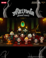 โมเดลฟิกเกอร์ Pop Mart Skullpanda The Addams Family ของเล่นของขวัญของสะสม ?สินค้าพร้อมส่ง