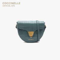 COCCINELLE BEAT CROCO SHINY SOFT HANDBAG 150301 กระเป๋าถือผู้หญิง