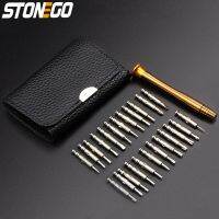 STONEGO ชุดไขควง25 In 1-ไขควงอเนกประสงค์แบบ Torx สำหรับ DIY อุปกรณ์โทรศัพท์และแท็บเล็ต