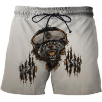 2023 newprinted 3d beach pants Mens Swim Shorts Surf Wear 3d beach pants Cartoon animal bear harajuku beach shorts board shorts