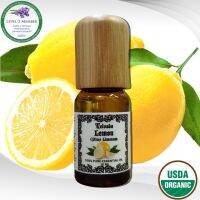 Lemon Essential Oil USDA Organic レモンエッセンシャルオイルオーガニック น้ำมันหอมระเหย เลมอน ออร์แกนิค