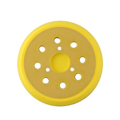 5 Inch 125Mm 8 Holes Backing Pad Hook &amp; Loop Sanding Pads for Fits Air Sander Power Sander Polisher Tools