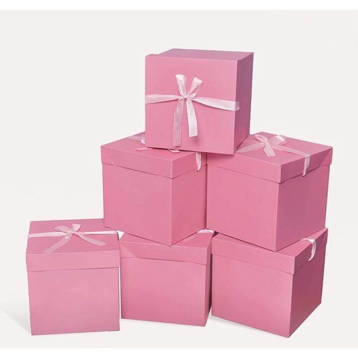 HOT SALE! Gift Box Big Size Hardbox Packaging 10x10x10” Lazada PH
