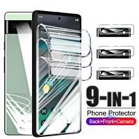 9 In 1 Hydrogel Film for Google Pixel 6a Screen Protectors Back Film for Goole Pixel 6 6a 5a 5 A 4a Pixel6 Safety Film Not Glass