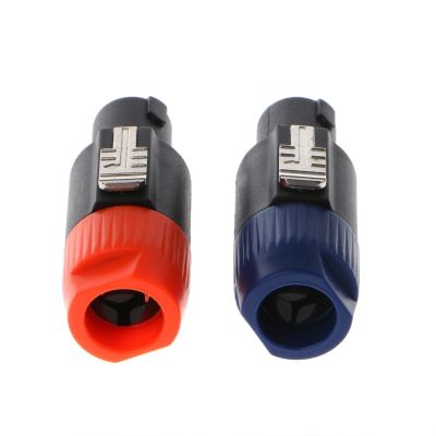 【cw】 Speakon Male Plug Speaker 4 Pole pin Neutrik Type NL4FX o Cable Connector