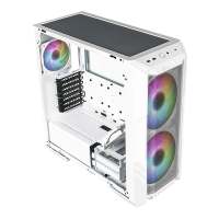 CASE (เคส) COOLER MASTER HAF 500 (WHITE) (E-ATX) {}