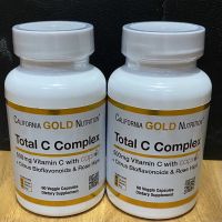 GET NOW exp12/2022California Gold Nutrition Total C Complex 500 mg 60เม็ด