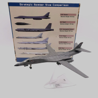 WLTK Diecast 1200 Scale USAF B-1B B1B ระยะยาวเชิงกลยุทธ์เครื่องบินทิ้งระเบิดเครื่องบินรบเครื่องบินรุ่นของเล่นสำหรับคอลเลกชัน