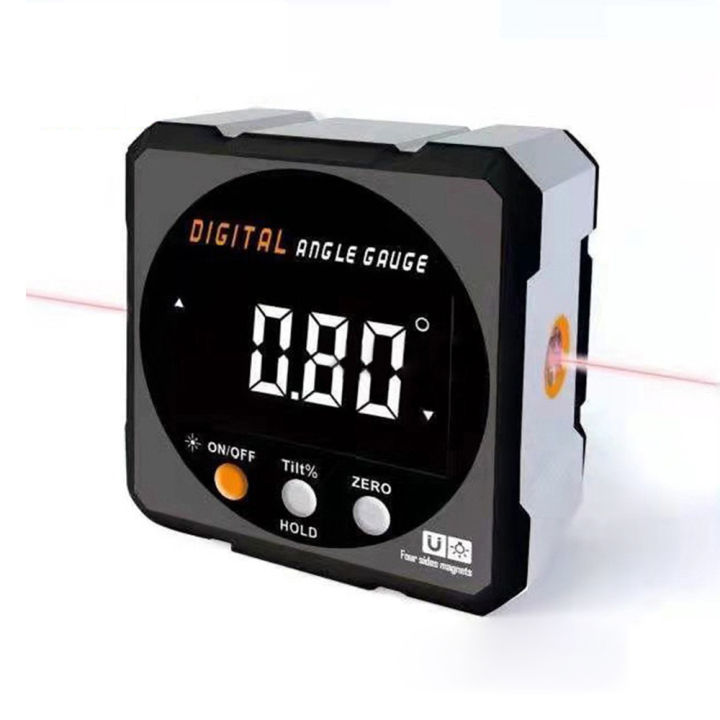 เครื่องวัดมุมระดับดิจิตอล360-มินิวัด-inclinometer-ดิจิตอลพร้อมฐานแม่เหล็กอิเล็กทรอนิกส์-universal-bevel-protractor