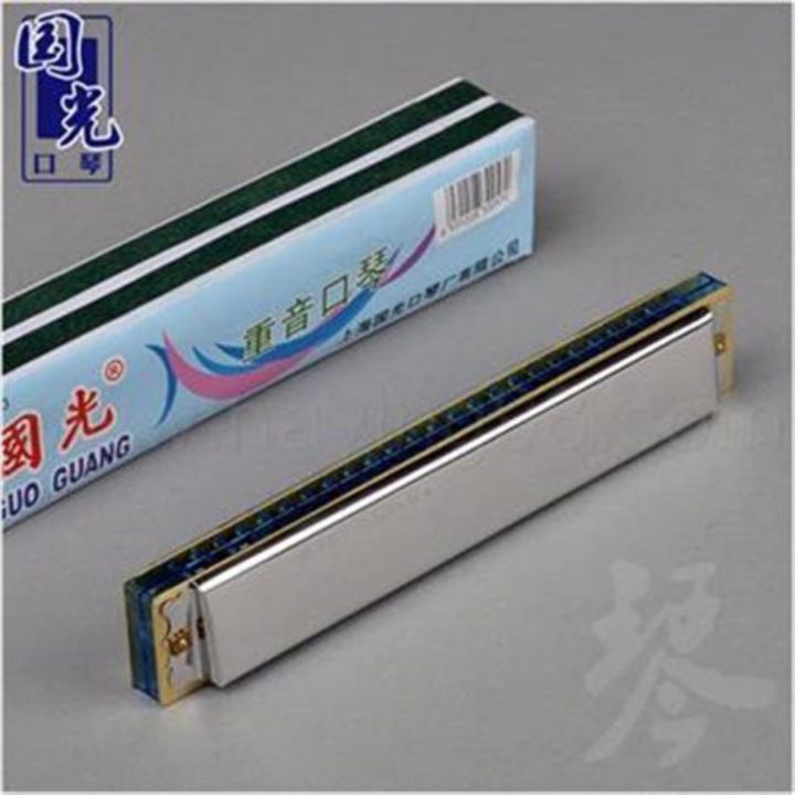 shanghai-guoguang-stress-24-hole-harmonica-harmonica-new-packing-guoguang-a-c-harmonica-is-the-tremolo-harmonica