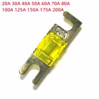 【YF】☸♠○  Gold Plated Stud Car Fuses Stereo Audio AFS Fuse 20A 30A 40A 50A 60A 70A 80A 100A 125A 150A 32V Hot