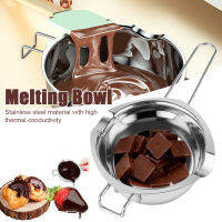 400Ml Double Boiler หม้อละลายช็อกโกแลตหม้อ304เหล็กสแตนเลสสำหรับ Melting เนยชีส Candy Kitchen อุปกรณ์ทำอาหาร