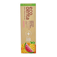 Eco Denta l Kids Toothpaste | Natural Oral Care (Fluoride Free) - Juicy Fruit 75ml