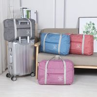 【CW】□№  Folding Luggage Aircraft Handbag Storage Dustproof Functional