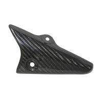 Motorcycle Real Carbon Fiber Exhaust Pipe Cover Decorator Exhaust Protective Cover for EXCELLE Cobra 321R RR S