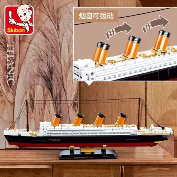 titanic sinking model toys