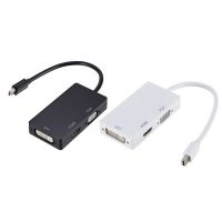 [LUNA electronic accessories] 3 IN 1 Mini Display Port Converter อะแดปเตอร์ Mini Displayport เป็น Hdmi/vga/dvi