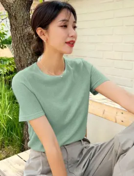 Buy Sage Green Tops online | Lazada.com.ph