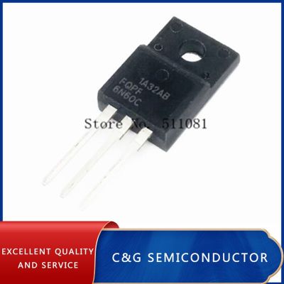 10PCS FQPF6N60C TO-220 6N60 FQPF6N60 TO-220F MOS FET Transistor  FQPF6N80C FQPF6N80 WATTY Electronics