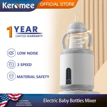 Baby Bottle Shaker Rechargeable Milk Blender Shake Machine Warmer