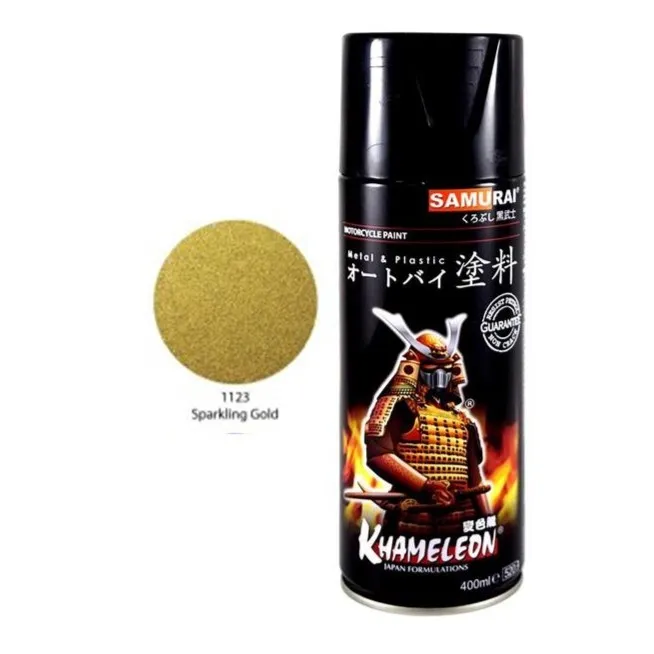 40/1123 SPARKLING GOLDSAMURAI SPRAY PAINT MOTORCYCLE (SABAH SARAWAK