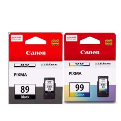 Canon Ink Cartridge PG-89 (Black) + Canon Ink Cartridge CL-99 (Color)
