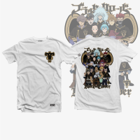 เสื้อยืดคอกลม รุ่น Anime Shirt - Unisex - Etiquetta Co. - Black Clover - Black Bull Members เสื้อยืดพิมพ์ลาย S-5XL