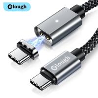 【Taotao Electronics】 Elough 20V 5A USB Type C สายแม่เหล็กสำหรับ Macbook Huawei Matebook Xiaomi แล็ปท็อปโทรศัพท์มือถือ Fast PD Charge เครื่องชาร์จแม่เหล็ก