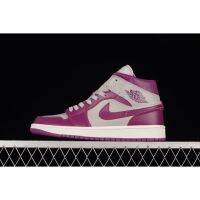 2023 2023 Original J 1 Mid "Magenta" High Cut Basketball Shoes Casual Sneakers for Men Women