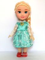 2pc 16cm Snow Queen Toy Bonecas Princess doll Bonecas Figure Toy Princess Kids Cartoon Toys For Children Girl Doll