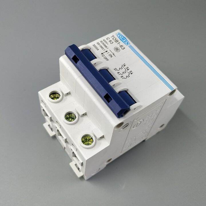 3p-ac-mcb-tob1-63-c-type-230-400v-50hz-60hz-mini-circuit-breaker-3a-6a-10a-16a-20a-25a-32a-40a-50a-63a