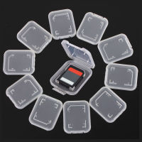 1pcs Transparent Storage Box For SD Card Transparent Box Small Stock White Ready C3P0