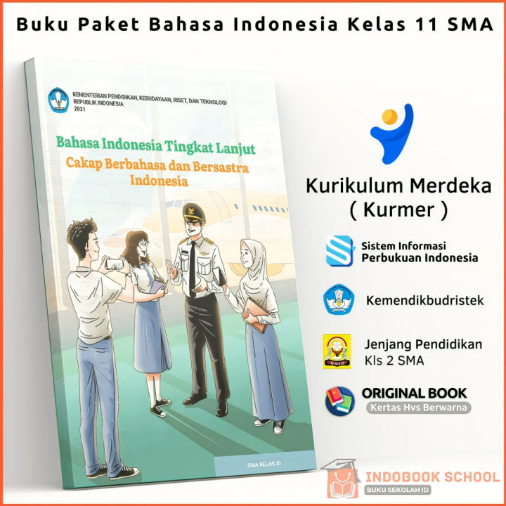 Buku Bahasa Indonesia Tingkat Lanjut Kelas 11 SMA Kurikulum Merdeka ...