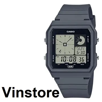 Casio black deals square watch