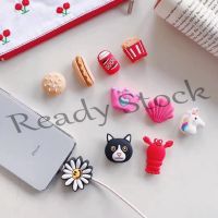 【Ready Stock】 ✒⊕♝ B40 Cute Cartoon Cable Protector USB Charging iPhone Android Data Line Cord Protector Unicorn Case Cable Winder Cover