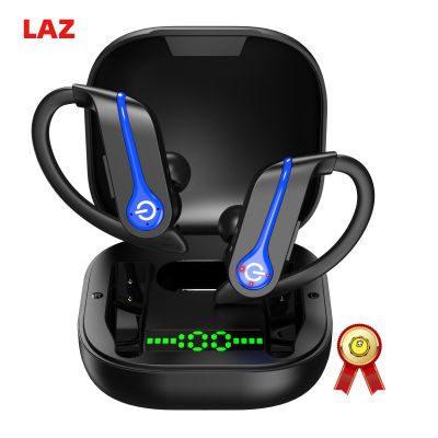 Tws Bluetooth-ใช้งานร่วมกับหูฟังพร้อมไมโครโฟนหูฟังกีฬาจอแสดงผลแอลอีดีไร้สาย Hifi หูฟังสเตอริโอกันน้ำ (Q62-3)