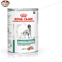 สุดปัง ส่งฟรี ? Royal Canin Diabetic Special Low Carbohydrate อาหารเปียกสุนัข สุนัข  กระป๋อง 410g จำนวน 1 กระป๋อง   ✨