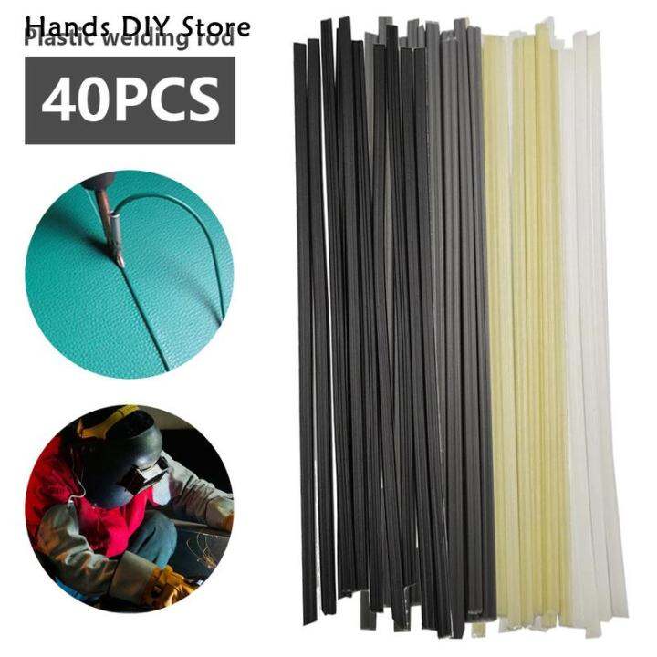 Tangan DIY toko 40 buah 20cm batang las strip Las plastik PP/PVC/PE/ABS