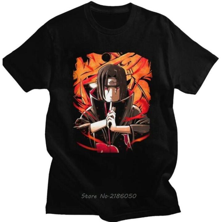 Naruto Short Sleeve T Shirt / Itachi Uchiha / Japanese Anime