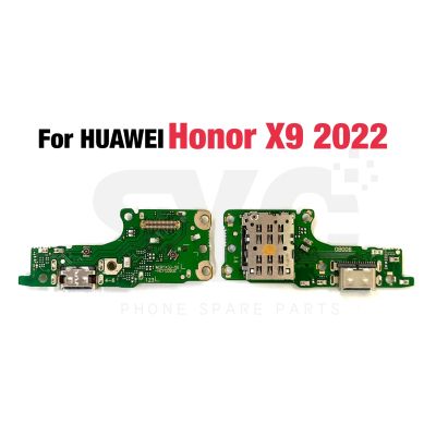 สำหรับเกียรติ Huawei X7 X8 X9 2022 USB โมดูลเชื่อมต่อแท่นชาร์จสายเคเบิลงอได้บอร์ดไมโครโฟน