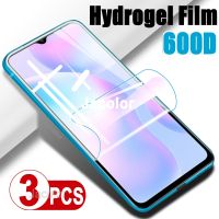 [CNIU digital accessories] 3PCS Soft Hydrogel ฟิล์มสำหรับ Xiaomi Redmi 9i 9A 9AT น้ำเจลป้องกันหน้าจอ Redmi9AT Redmi9A Redmi9i Redmy 9I ที่โทรศัพท์