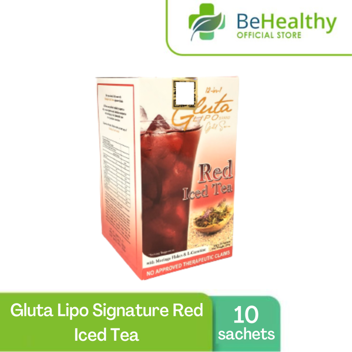 Gluta Lipo Signature Red Iced Tea Lazada PH