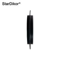 StarDikor M42x0.75ตัวผู้ไปยังกล้องโทรทรรศน์แหวนรองเลนส์กล้องถ่ายรูปอลูมิเนียมอัลลอยด์สีดำ